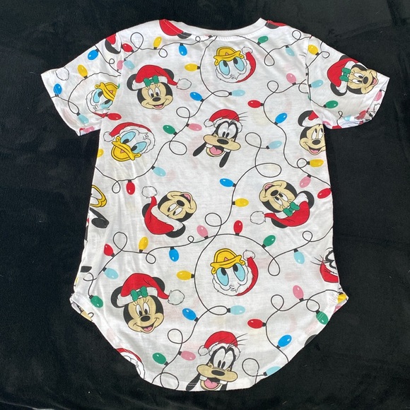 Women’s Disney Christmas Characters tshirt - Picture 2 of 3